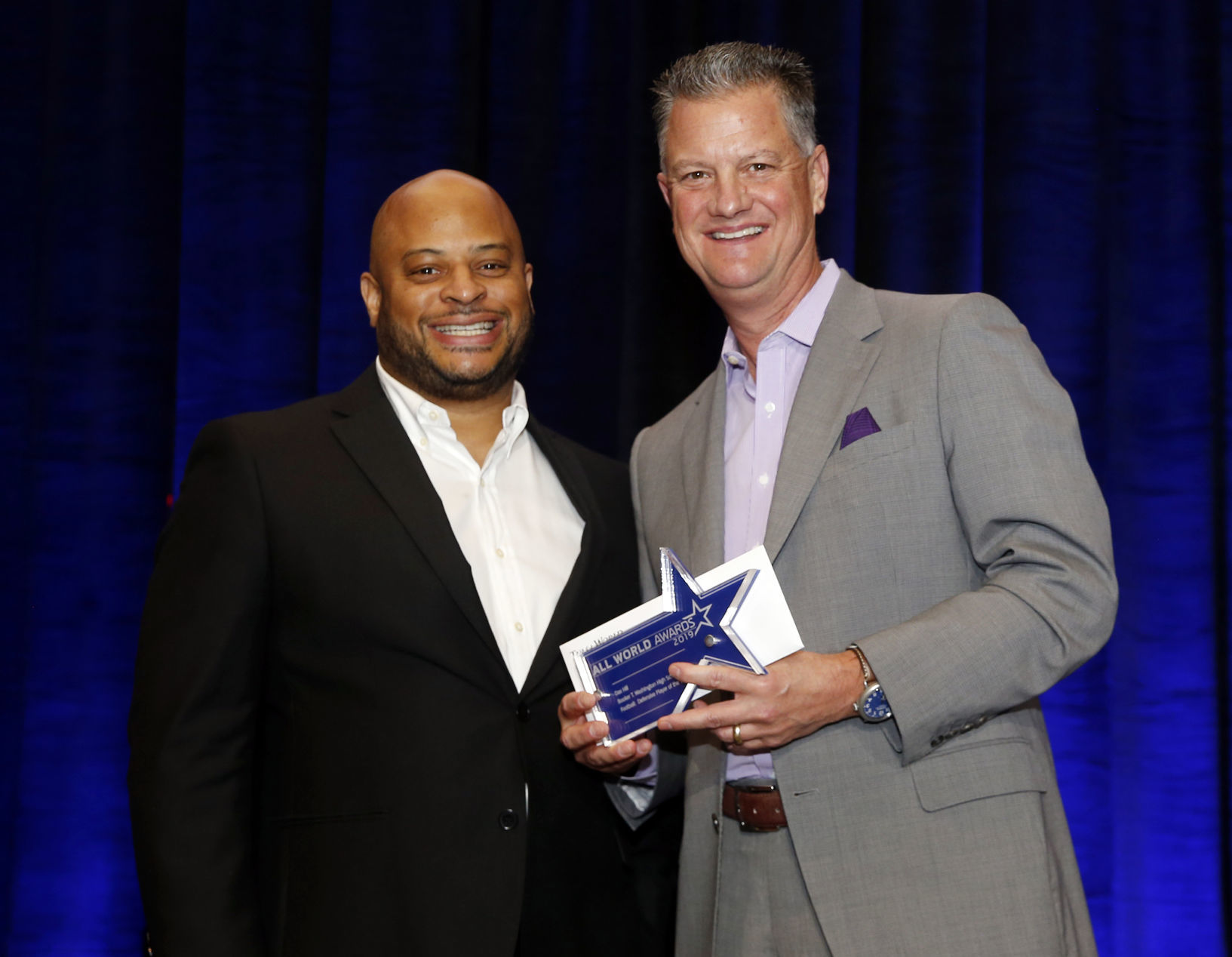 Bill Knight Ford Volvo Cars of Tulsa Defensive Football Player of the Year: Dax Hill, B.T. Washington